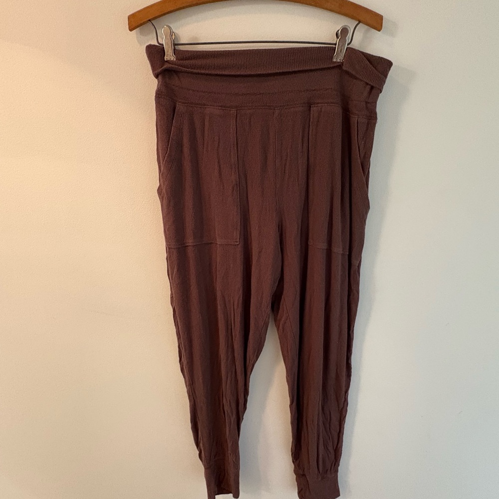 Aerie Brown Track Pants
